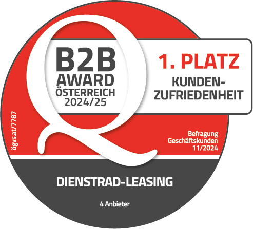 Ogvs Siegel B2b 1 Platz Kundenzufriedenheit Dienstrad Leasing Lease A Bike 1